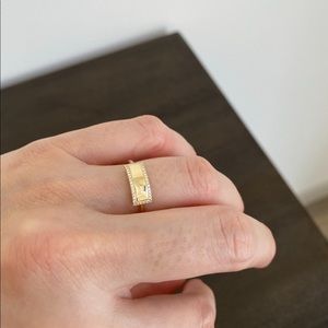 Gold cocktail ring